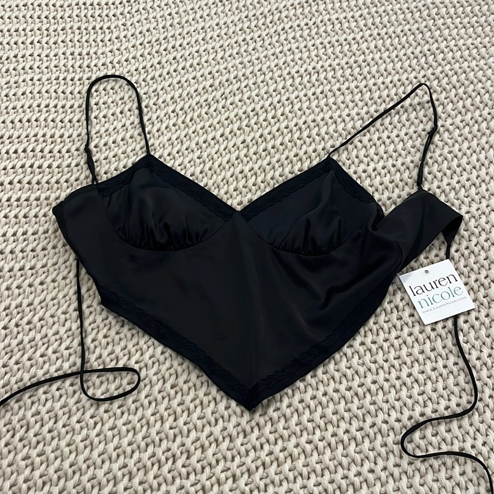 Black Crop Top